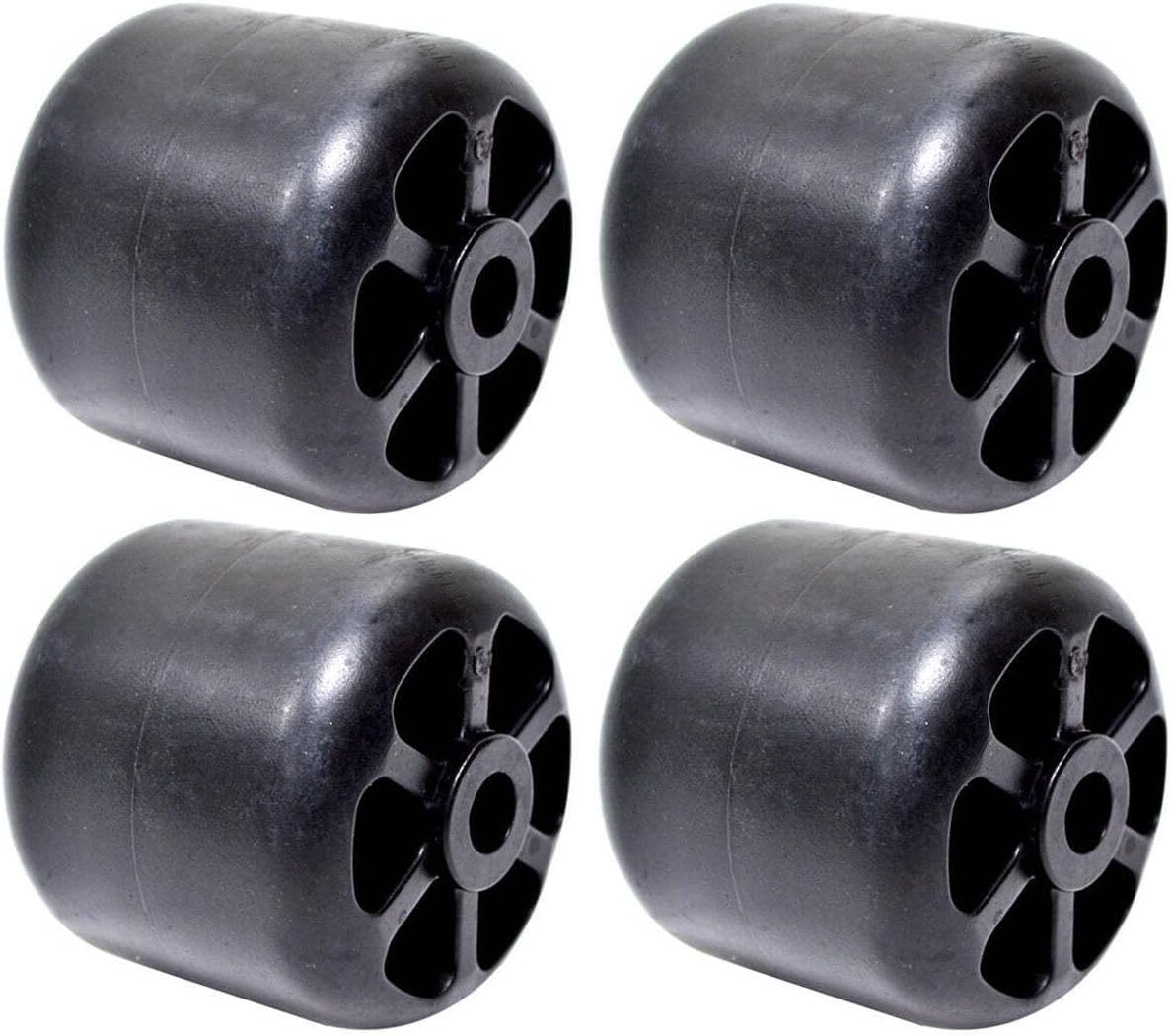 4Pk Deck Wheel Tractor Fits 60" Deck M115245 5/8"-Bore Smooth-Tread 23950-4