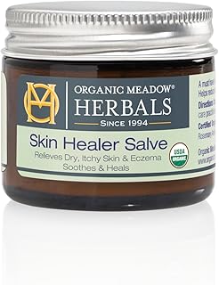 Organic Meadow Herbals Skin Healer Salve 2oz,...