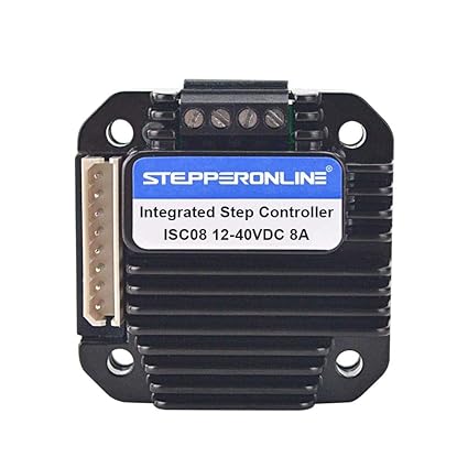 STEPPERONLINE Integrated Stepper Motor Controller 3-8A 12-40VDC for NEMA 23,24,34 Stepper Motor
