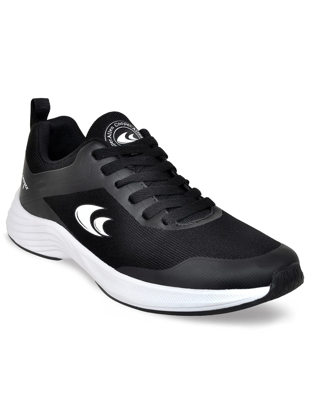Allen Cooper Training,Road Running,Cricket,Gym,Sports Comfortable Extra Max Cusion with Memory Foam Insole Running Shoes for Men(001-BLACK/Size-10) (B0C16T2524) Amazon Price History, Amazon Price Tracker