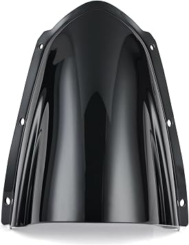 For Kawasaki For Ninja For ZX 10R For ZX10R For RR 2021 2022 2023 2024 2025 Motorcycle Windshield WindScreen Double Bubble Wind Deflector ,Universal Fit