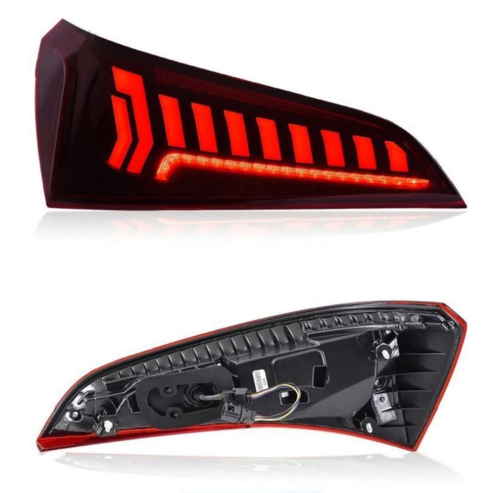 Dla Audi Q5 2013-2017 Światło Bagażnika Lampa Tylna Część Zamienna (1 Pair) Światła Tylne Samochodu