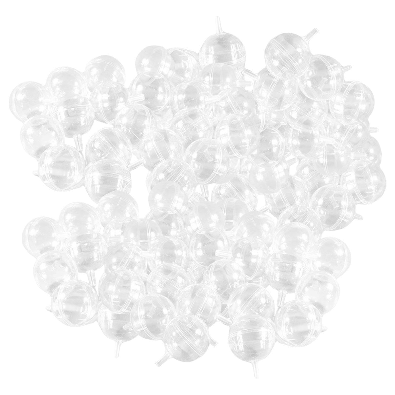 Coupelles à truffes en plastique transparent pour boîtes de chocolats et cadeaux d'invités