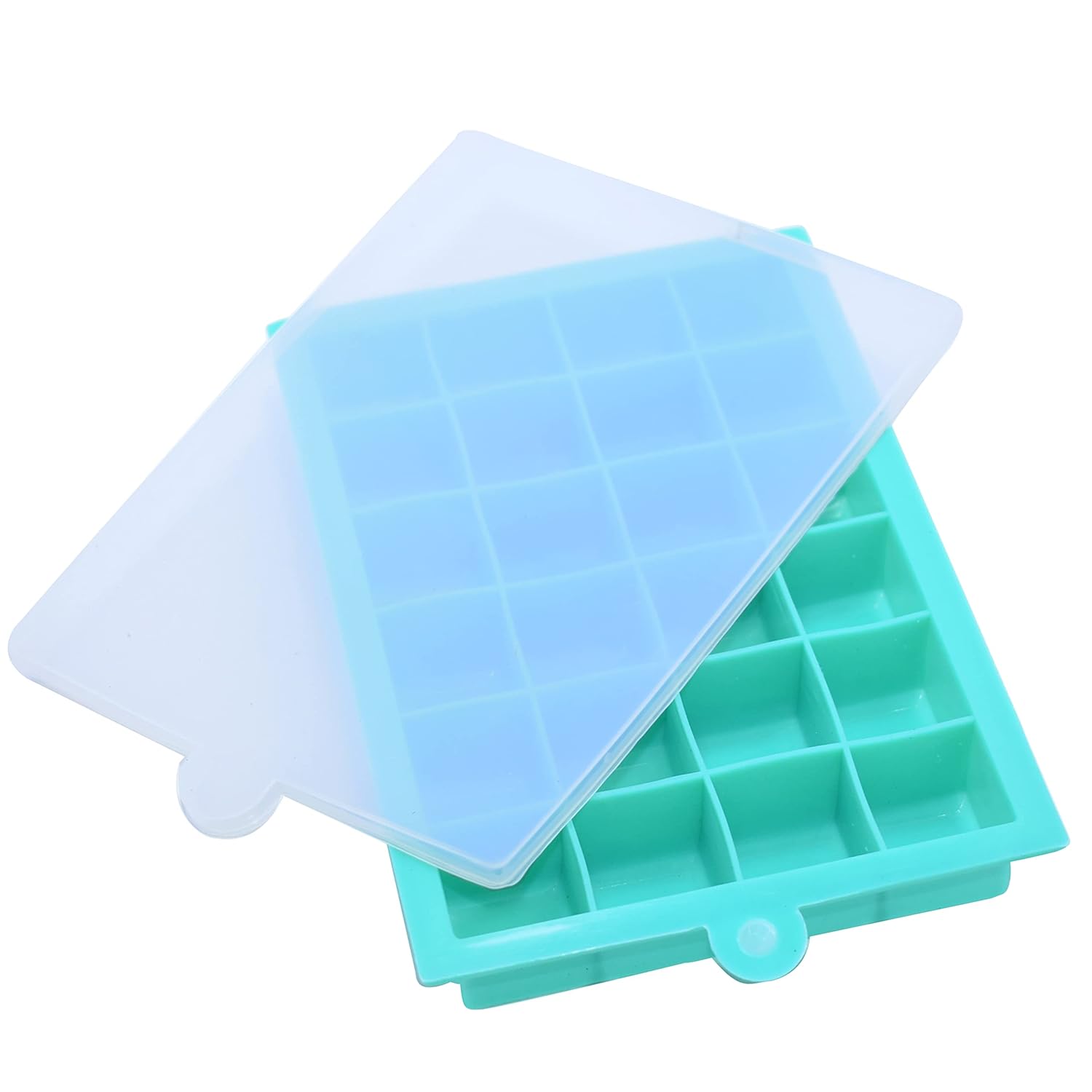 Buy Shuban Silicone Ice Cube Trays with Lids, 24 Cavities Ice Cube Tray