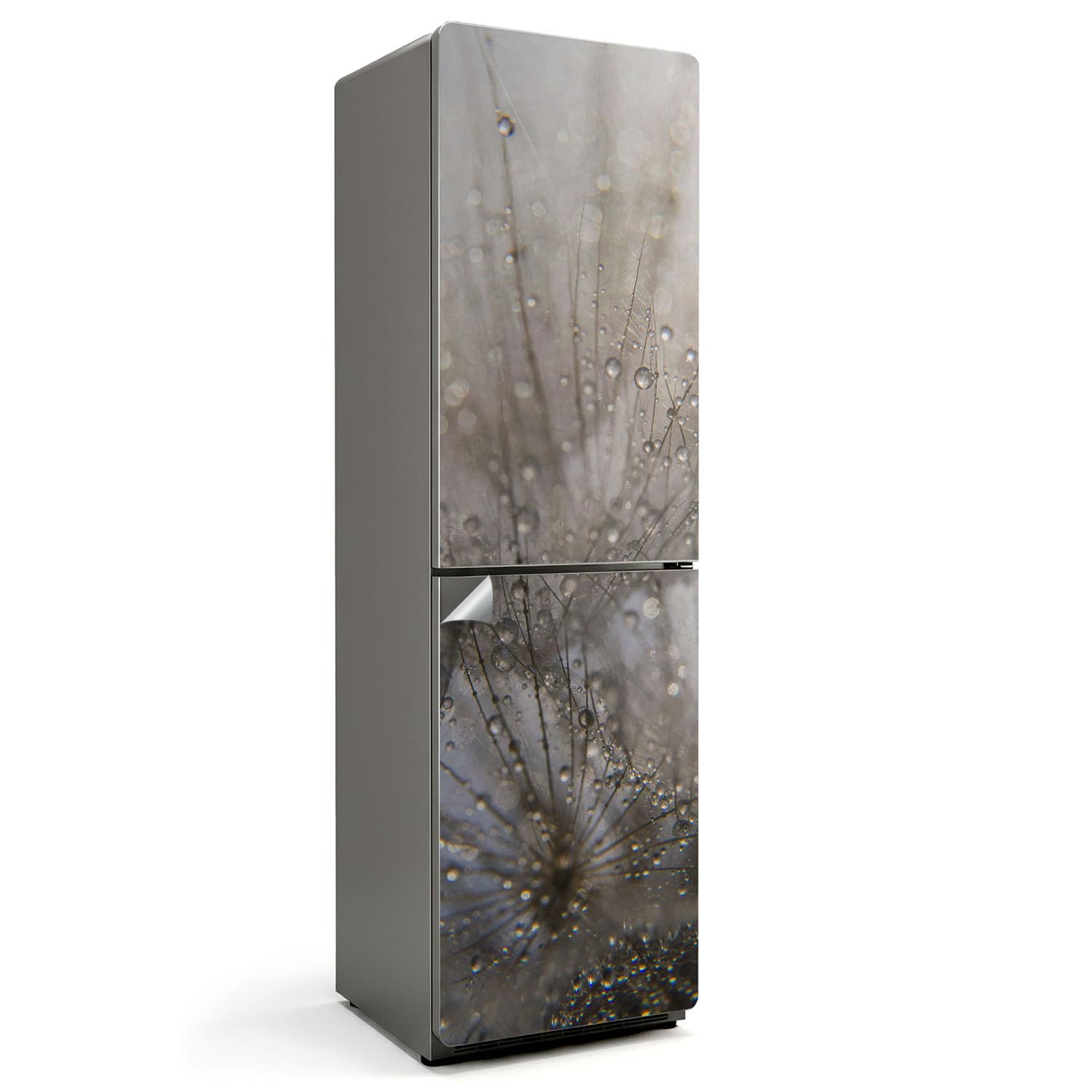 Sticker frigo protecteur 60x205cm autocollant anti-rayures lavable