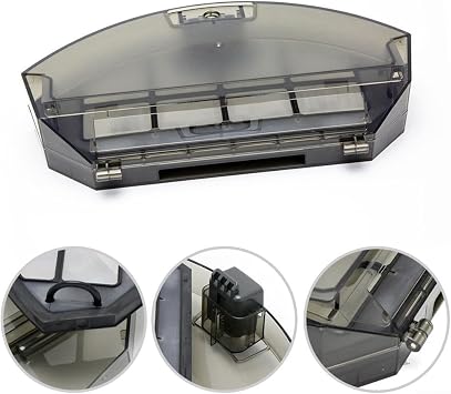 Dust Box Dustbin Replacement fits for Eufy for RoboVac L35 Hybrid/ L35 Hybrid+/ LR30 Hybird+, Fit for Blaupunkt Xtreme BPK-VCBB1XTE Robot Vacuum Cleaners