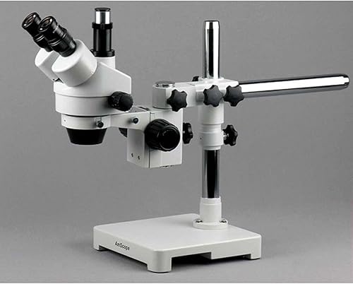 Miniatura 3 de AmScope sm-3tx Professional trinocular zoom microscopio, WH10X Oculares estéreo, 3,5x -45X Zoom de Ampliación, 0.7x -4.5X lente, iluminación