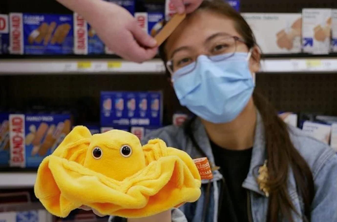 GIANT MICROBES Plasma Plush, Blood Cell Plush, Blood Bank, Gifts for Lab Techs, Hematology, Phlebotomy Gifts, Phlebotomist Gift, Circulatory System, Immunology Gift, Lymphatic System
