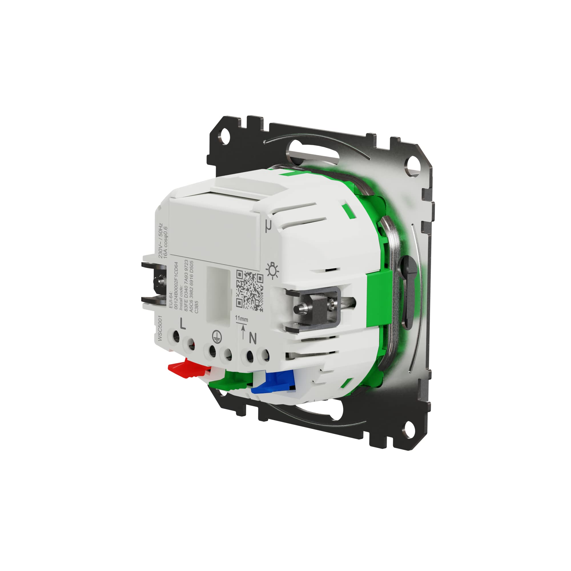Schneider Electric Merten MEG2380-0414 Presa Schuko 16A TPM Antracite System M, presa intelligente, compatibile con Amazon Alexa e Google Home, presa Wi-Fi Smart Home