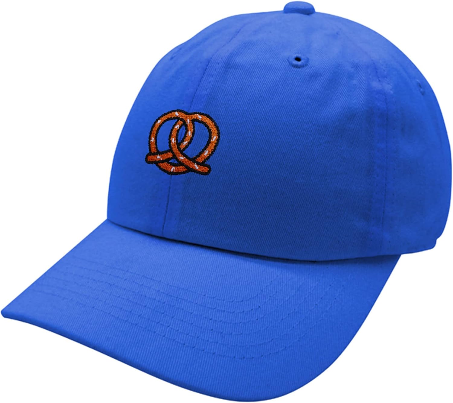 JPAK Pretzel Baseball Cap Embroidered Cotton Dad Hat - Snack image 3