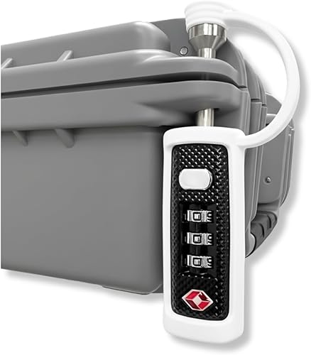 Miniatura 12 de Cerradura de caja de armas TSA aprobada Cedar Mill – Cerraduras de seguridad TSA duraderas y resistentes a cortes para caja de armas, caja de