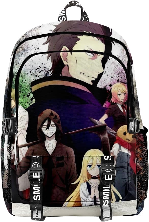 ISaikoy Anime Angels of Death Backpack Daypack Laptop Bag 3D Printing School Bag Bookbag 2
