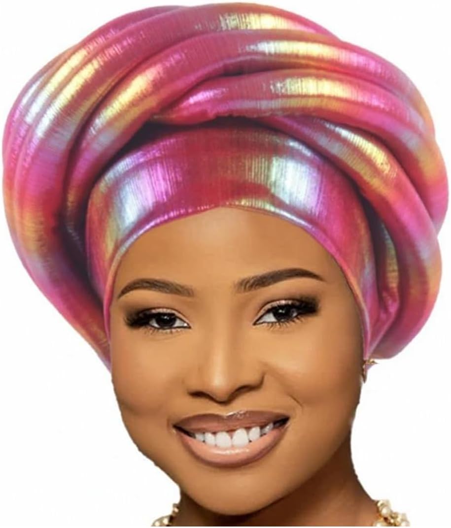 Dvbfufv Women Pleated Turban Cap For Lady Headwraps Muslim Headscarf Hat African Headpiece Headwear