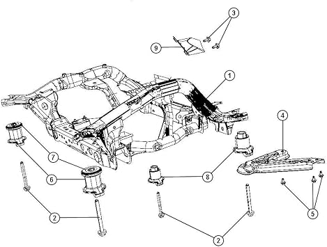 Mopar Performance 52124861AB MOPAR Bushing