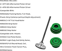 Vista 6 de DEHOMKUS 877-323 Pistón Driver y 883-511 Piston Bumper para Hitachi NR83A NR83A2 NR83A2 (S) Clavadora de aire - Clavadora de encuadre reemplazo