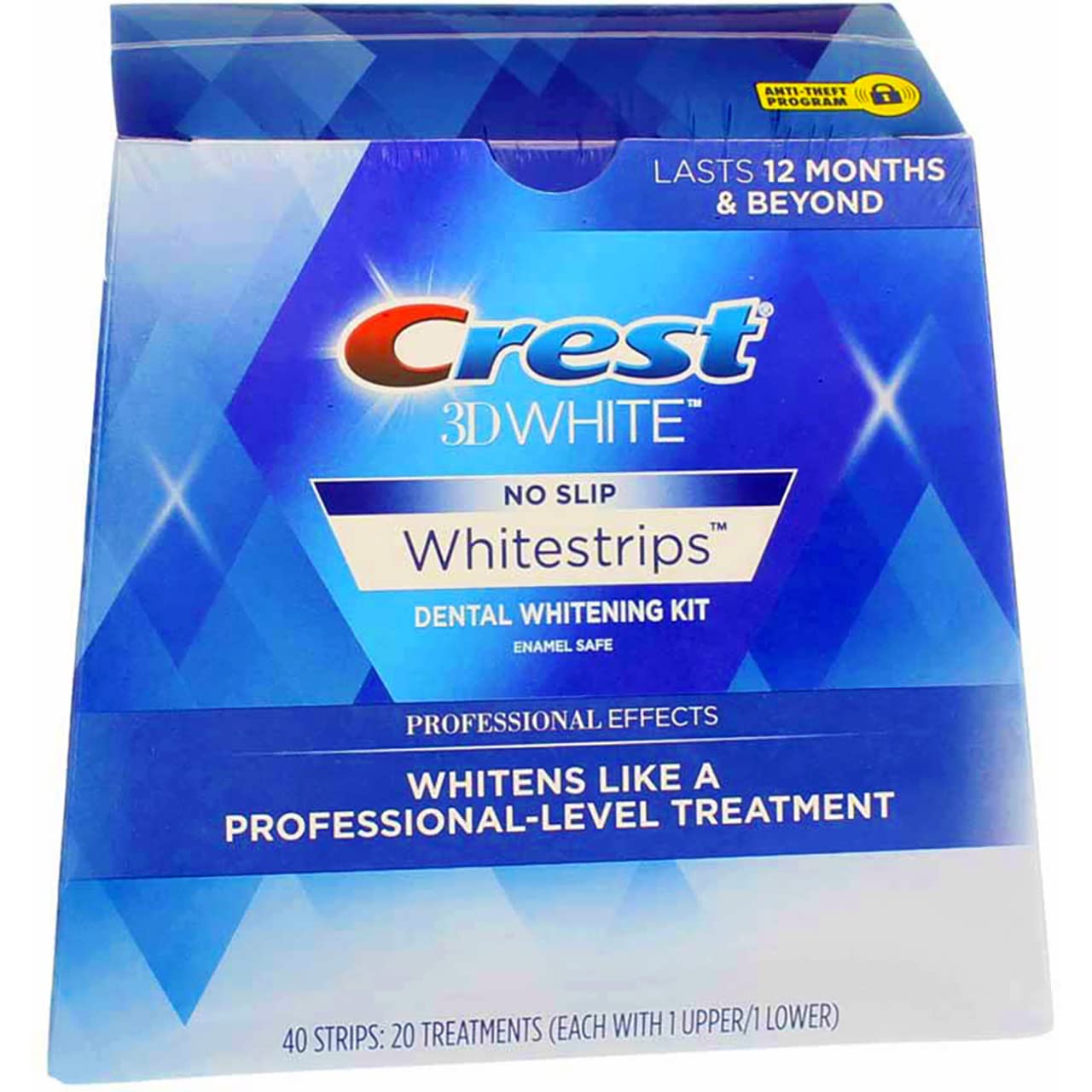 Crest 3D No Slip Whitestrips Professional Effects Teeth