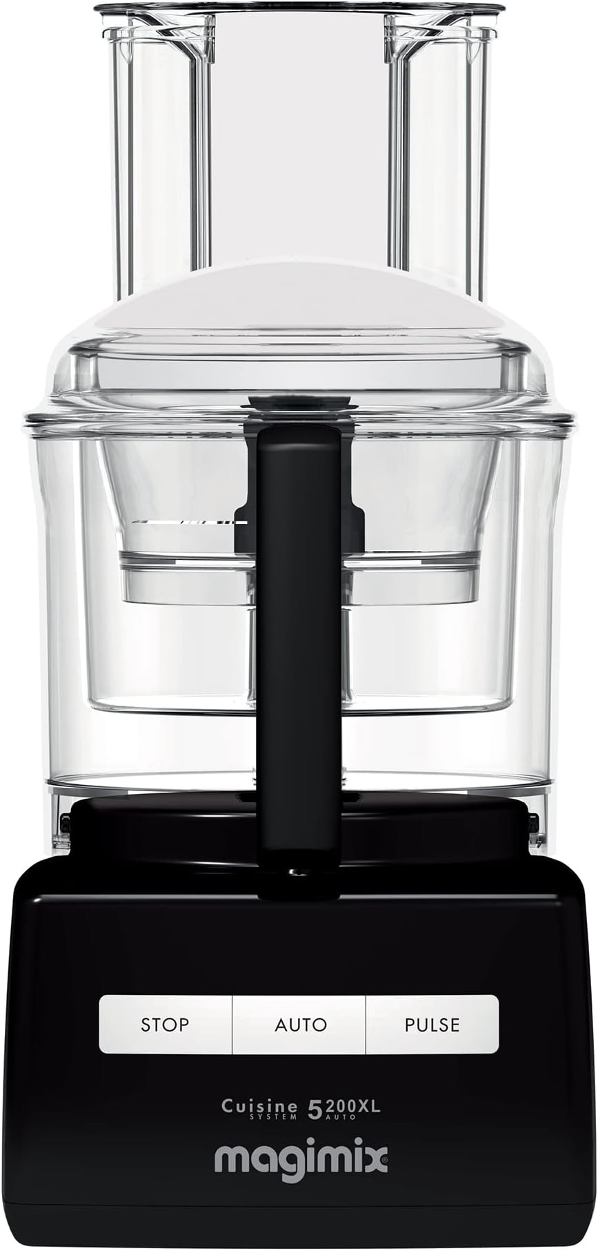 Magimix 5200XL Premium Food Processor With Citrus Press & Cold Press Juicer Accessories - 3.6L BPA-Free Bowl, Professional Quality Ultra-Sharp Blades, Quiet Energy Efficient 1100W Motor - Black