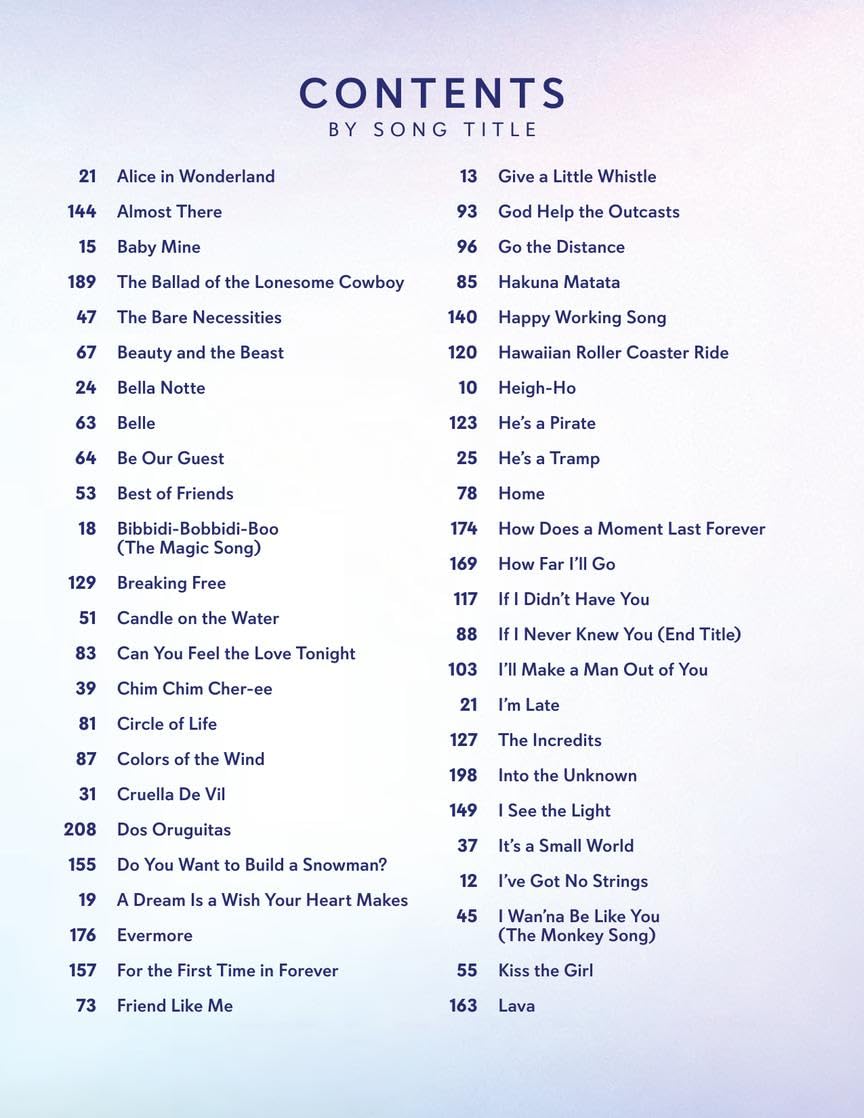 Disney 100 Songs - Songbook für Klavier Gesang Gitarre mit Melodie Liedtexten und Akkorden | 100 Disney Klassiker aus Frozen Der König der Löwen ... Anniversary of Disney (PIANO VOIX GUITARE)