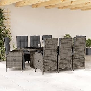 SKM Dining Set Grey,Grey (Weight 152.12KG)