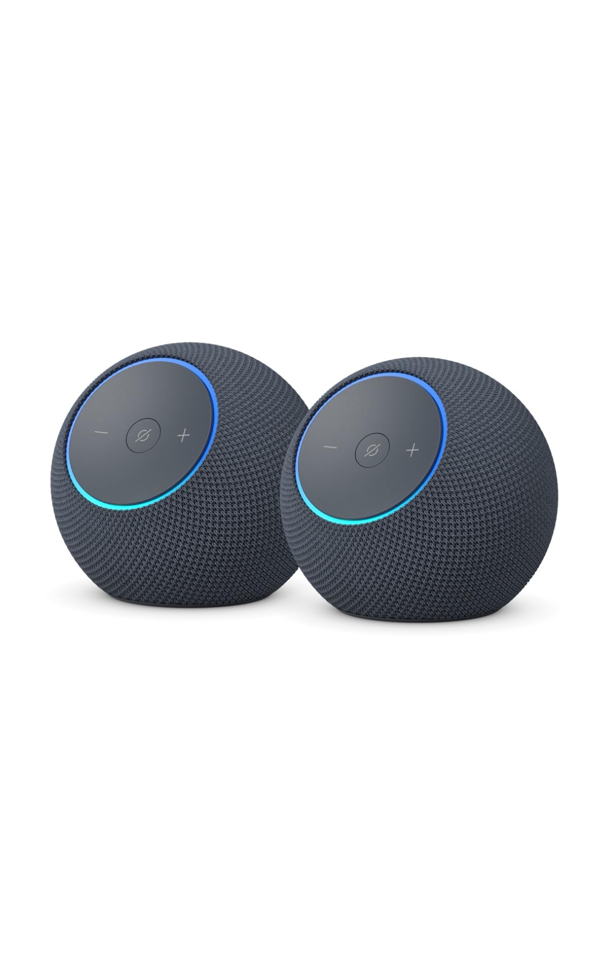 Amazon Echo Dot Max (ultimo modello) - Altoparlante Alexa con audio avvolgente, Hub Casa Intelligente integrato, Grafite, con Accesso Anticipato ad Alexa+ (Confezione da 2)