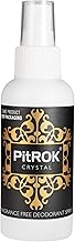 PitROK Crystal Deodorant. 1 x 100ml Pump Spray, Fragrance Free, Vegan, Cruelty Free, Sensitive Skin Deodorant, with Aloe Vera and Grapefruit Seed Extract, Gender Neutral. Made in the UK