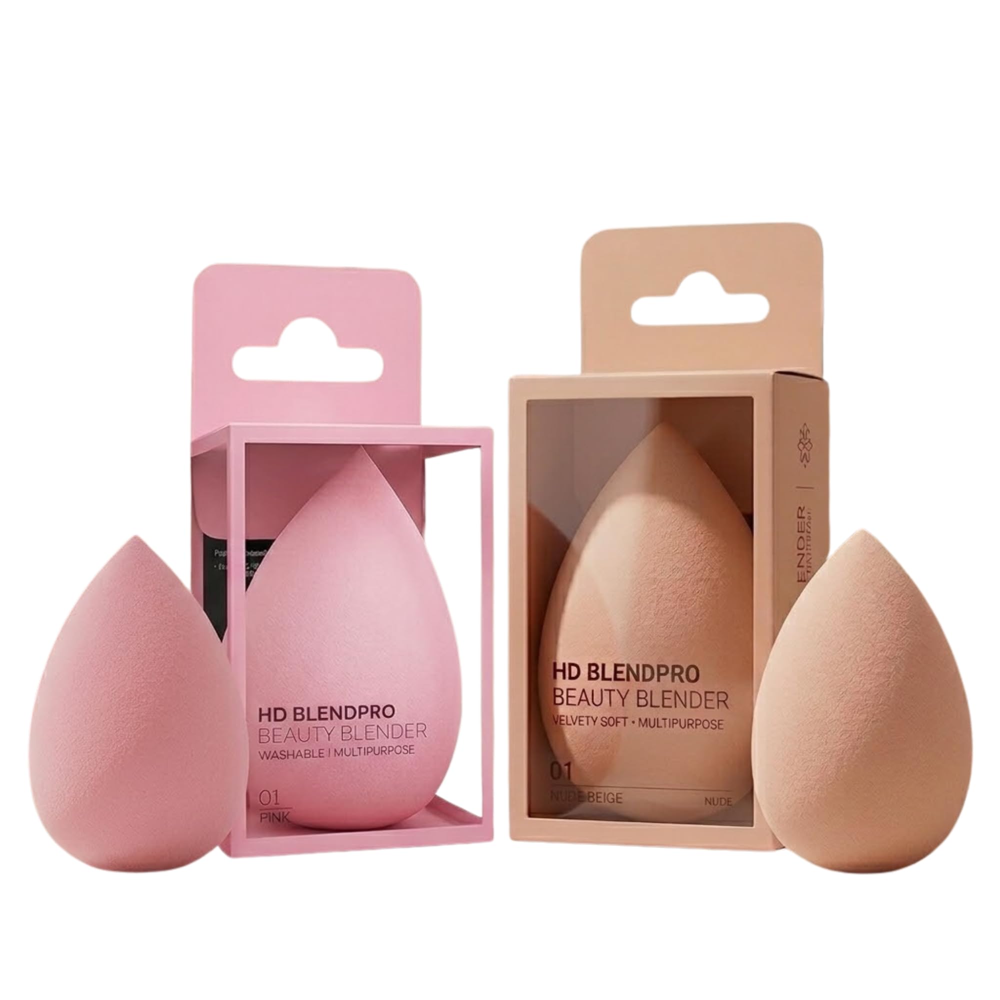 Beauty Blender Makeup Sponge Pack of 2, Soft Latex Free Foundation Blender Sponge for Liquid, Cream & Powder Makeup, Reusable Teardrop Makeup Sponge for Flawless Blending, Random Color as Per Availability-image-45
