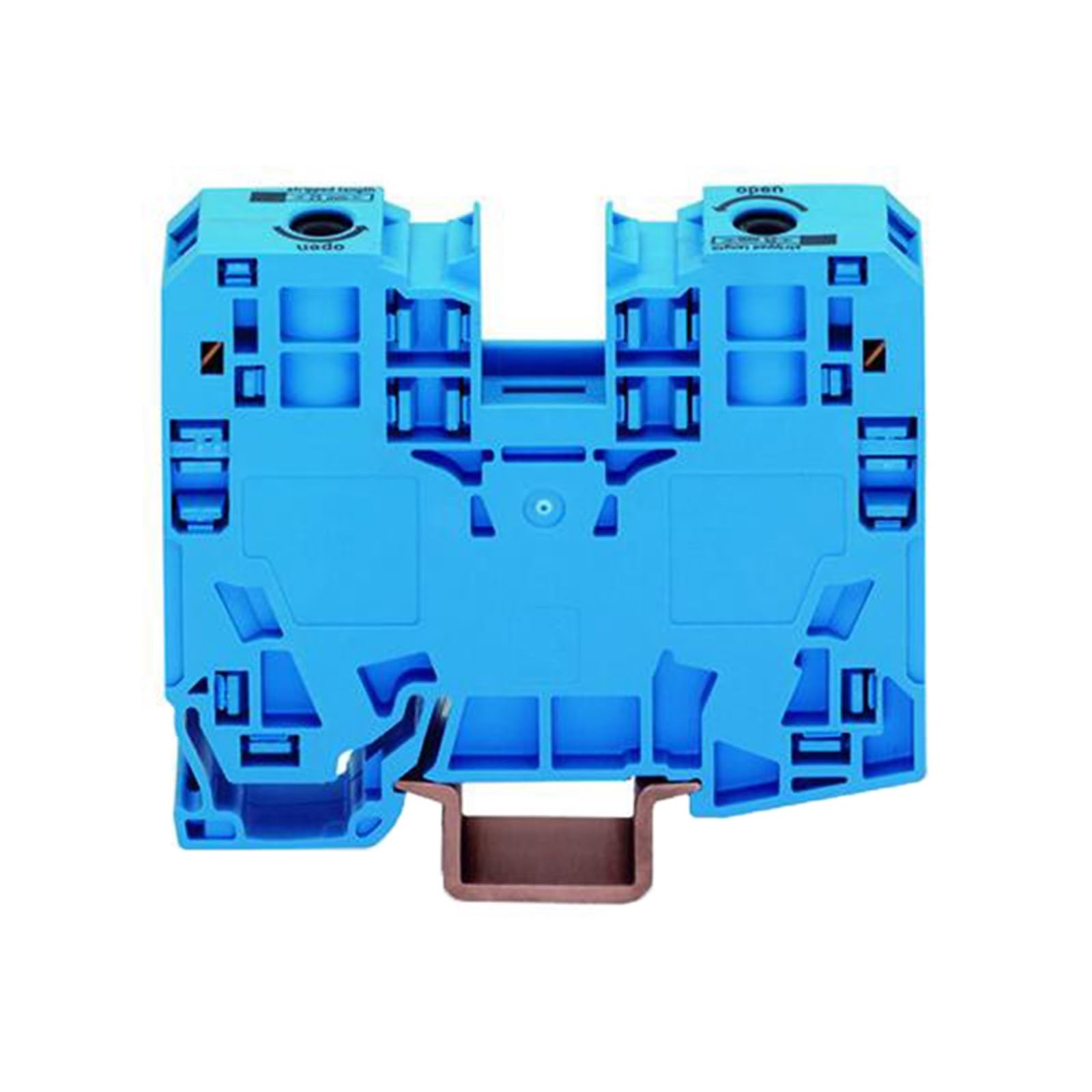 Bloque de terminales de alta corriente con capacidad para 2 cables y código 285-134 2