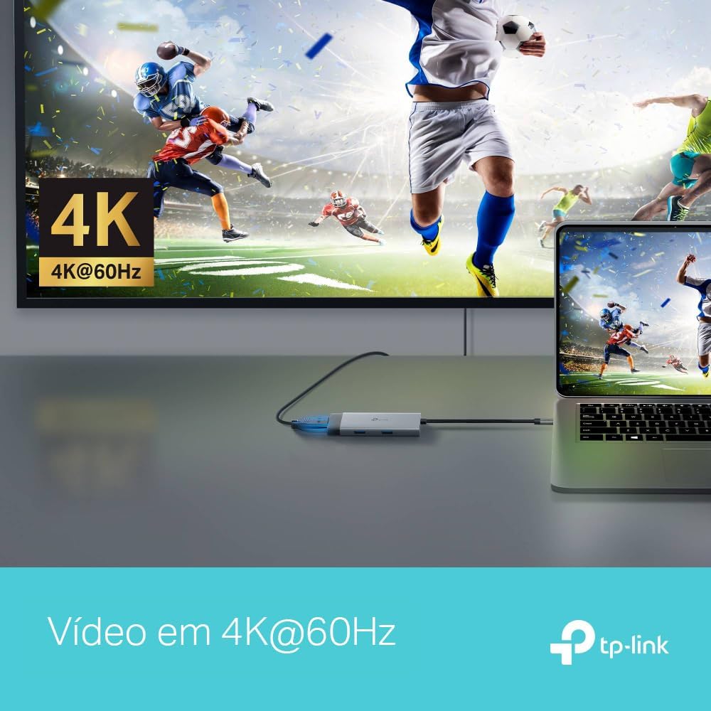 TP-Link UH5020C USB-C Hub 5 in 1-2 USB 3.0 Ports, 2 USB-C Ports, Computer Accessories, Compact and Lightweight Design, High Speed Data Transfer, Plug & Play for PC, Mac and USB-C Devices