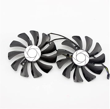 yaoqijie New 8.5mm HA9010H12F-Z 4 Pink Cooler Fan Replacement for MSI GTX 1060 OC 6G GTX 960 P106-100 P106 GTX1060 GTX960 Graphics Card Fan lasting