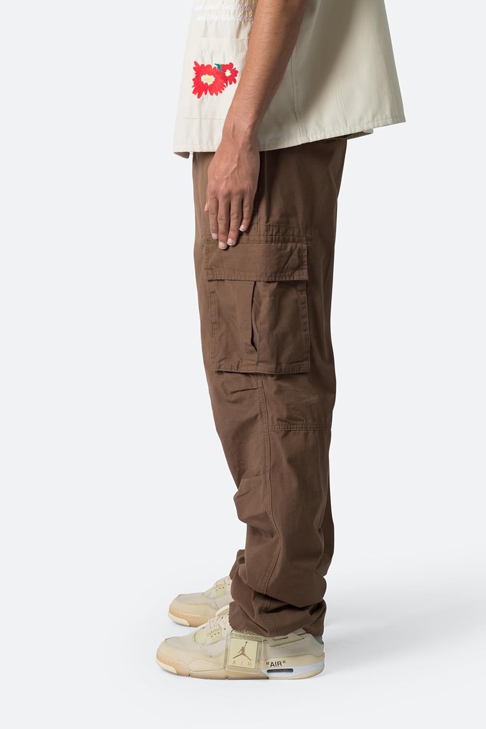 mnml Men's Ultra Baggy Vintage Cargo Pant, Black at Amazon