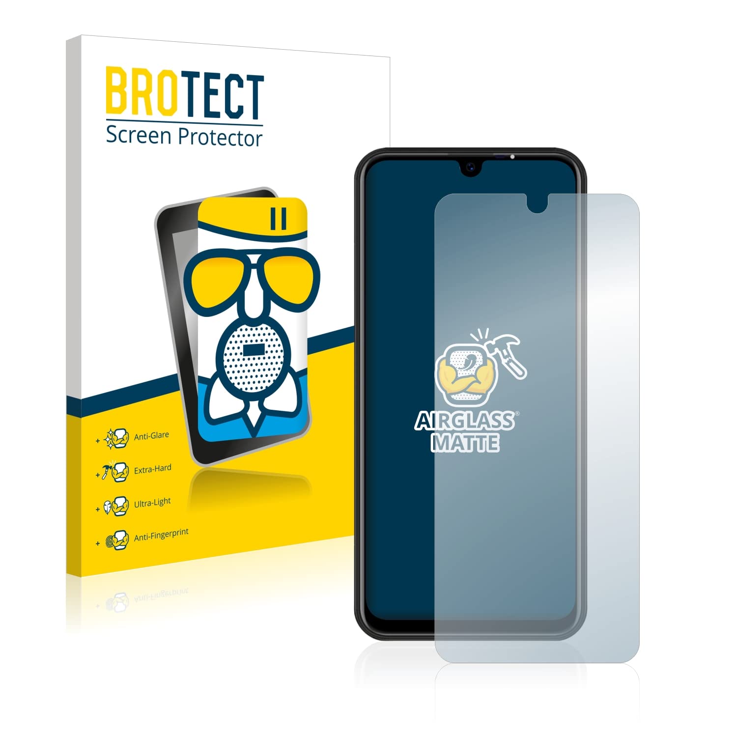 brotect Anti-Reflet Protection d'Écran Verre Mat pour Teracube 2e - Film Protecteur Vitre 9H