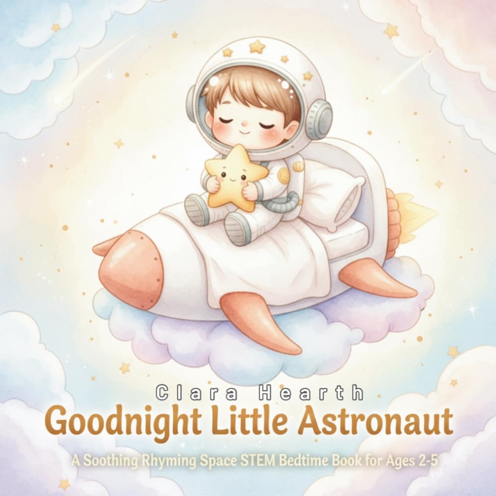 Goodnight Little Astronaut: A Soothing Rhyming Space STEM Bedtime Book for Ages 2-5 (Goodnight, Little Explorer – STEM Bedtime Rhymes)