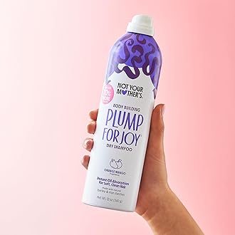 Not Your Mother's Plump for Joy Jumbo Dry Shampoo (2-Pack) - 12 oz - Dry Shampoo for Instant Hair Oil Absorption - For All Hair Types