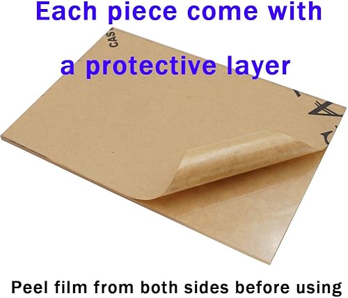 Miniatura 7 de 10 letreros acrílicos en blanco, 4 x 6 pulgadas, hojas transparentes, perfectos para números de mesa de boda, grabado, caligrafía y proyectos de