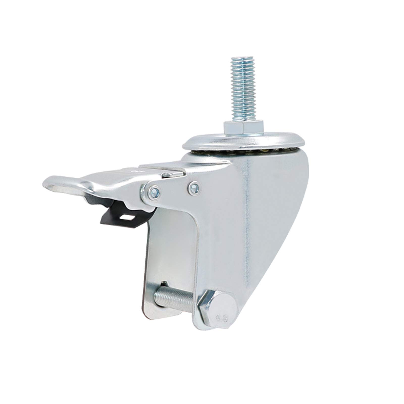 Ruote Universali FITUEYES - Portata 80 Kg, Filettatura M8, Girevoli 360°, Per Mobili E Supporti TV (4 Pezzi) - Foto 2