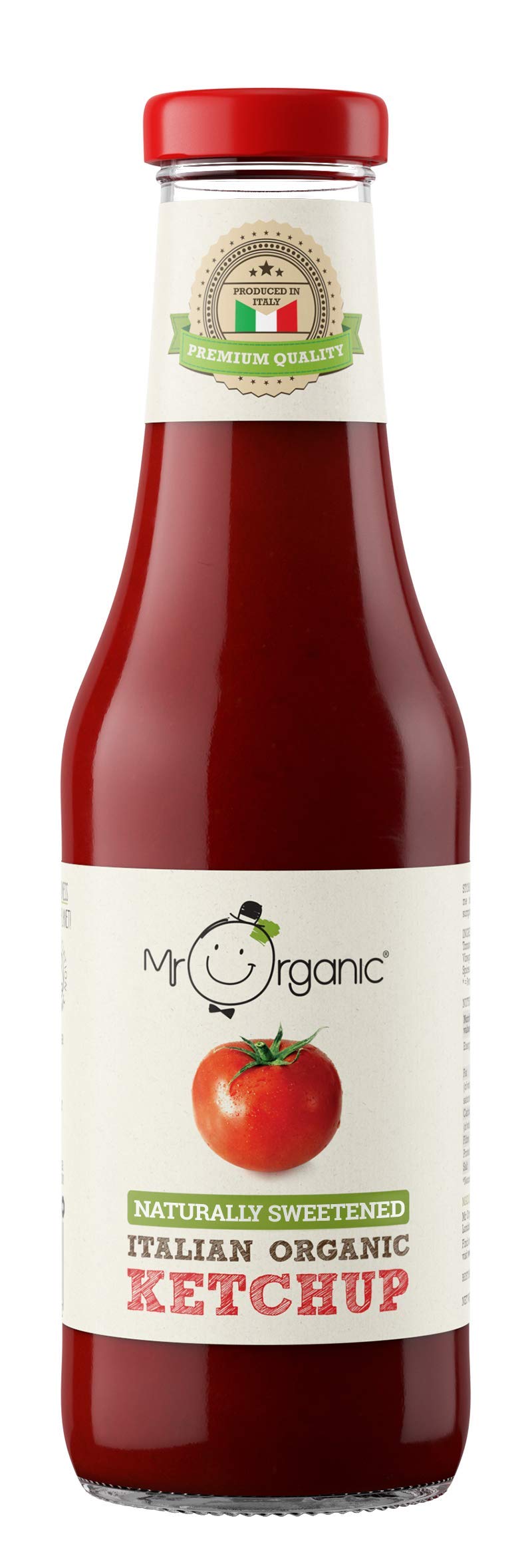 MR ORGANIC Ketchup naturellement sucré | 3 x 480 g