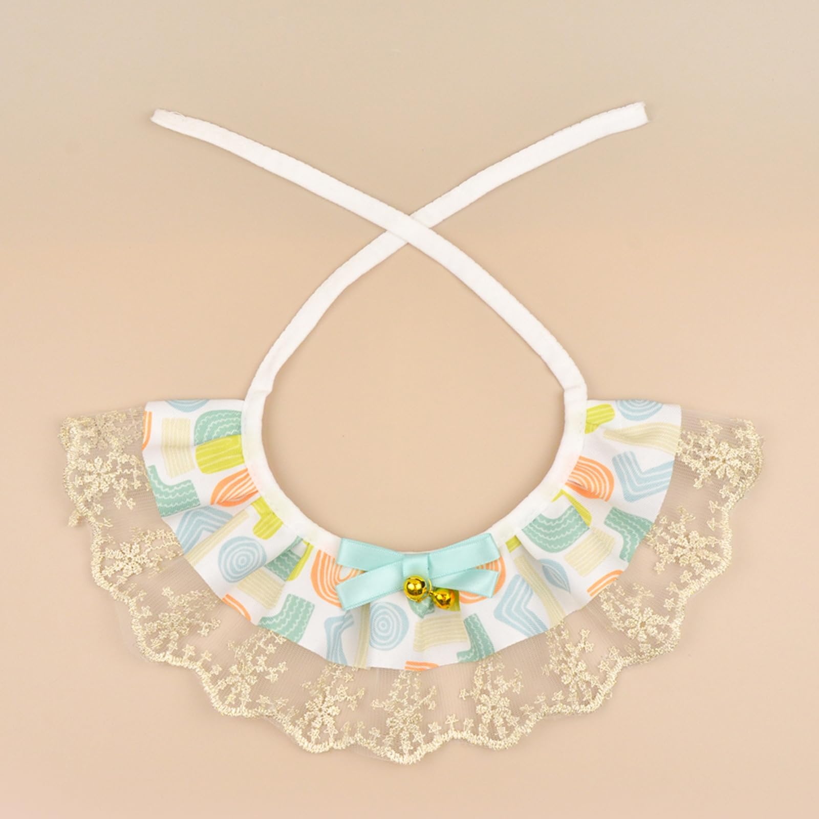 cature Care by Nature Pet Bib Dog Cat Collar Lace Bib Scarf Necklace Rabbit And Cat Neck Scarf With Bow Tie Bell Ornament For Pet Costume Supplies(White-Blue) (B0CS6PS195) Amazon Price History, Amazon Price Tracker