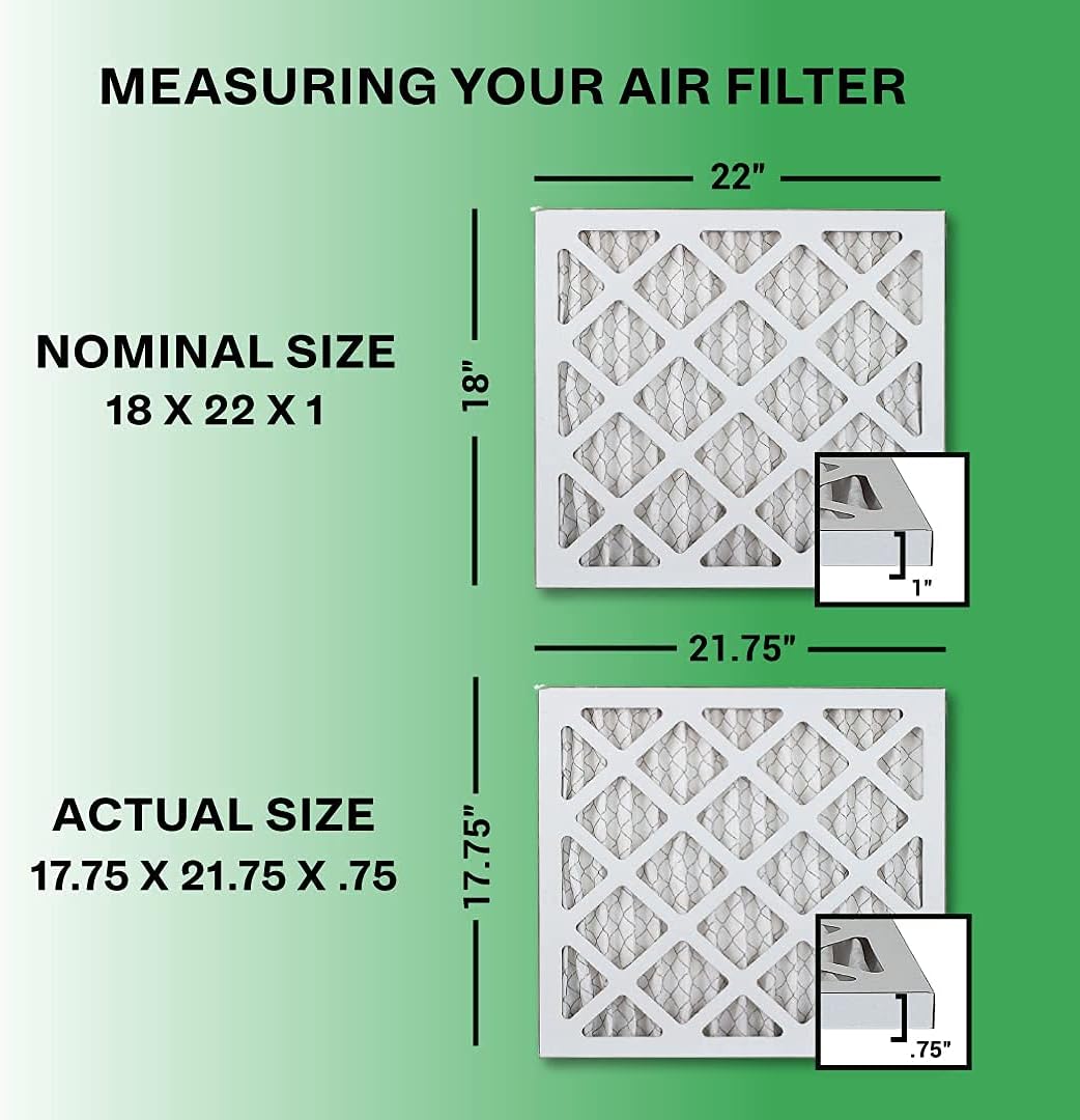 Product Deal Filterbuy 18x22x1 Air Filter MERV 11, Pleated HVAC AC Furnace Filters (4-Pack, Gold) Black Friday Clearance Filterbuy 18x22x1 Air Filter MERV 11, Pleated HVAC AC Furnace Filters (4-Pack, Gold)