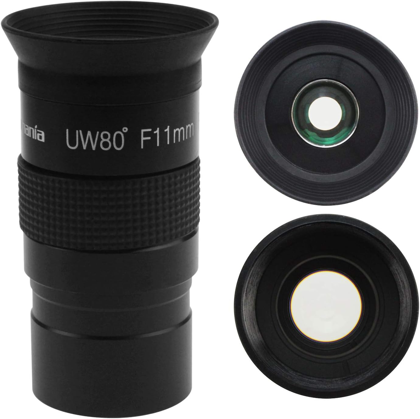 Astromania Fully Multi-Coated 1.25" Untra-Wide 80 Degree Eyepiece for Telescope - F11mm