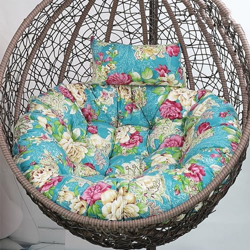 Coussin de chaise moelleux épais Style 27 avec appui-tête amovible pour extérieur