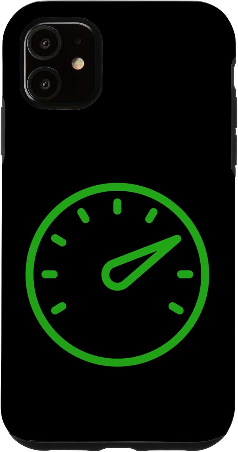 iPhone 11 Fun Car Guy Gift - Carguy Speedometer Tachometer Case