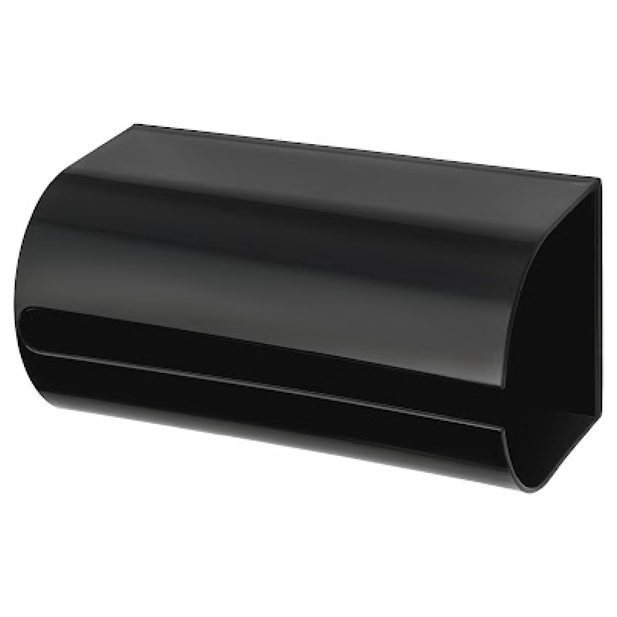 Like-it Mag-On 8038 Kitchen Laundry Magnetic Storage Strong Magnet Paper Holder Black Stick to Refrigerator