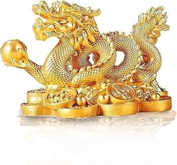 5本爪 金龍 置物 龍神パワー 金運 龍置物 61LrpI5cHuL._AC_UF350,