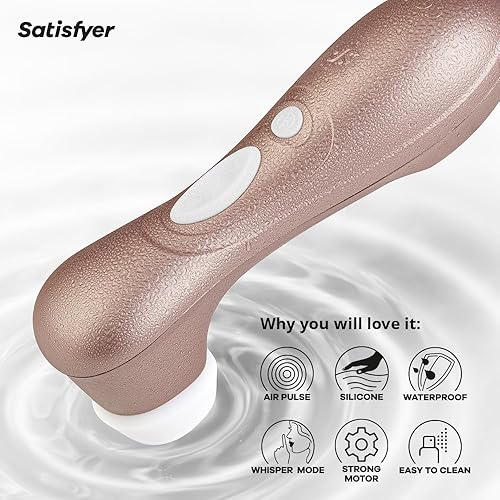 Miniatura 10 de Satisfyer Pro 2 - Estimulador clitoriano por pulso de aire, succión del clítoris sin contacto, tecnología de ondas de presión, resistente al agua,