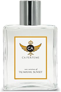 Impression of Taj Mahal Sunset for Women Eau De Parfum Floral Fruity Scent Long Lasting Perfumes for Women Signature Scent for Day and Night Wear 3.4 Fl Oz 100ml