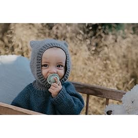 BIBS Pacifiers - De Lux Collection | BPA-Free Baby Pacifier | Made in Denmark | Set of 2 Blossom/Haze Color Premium Soothers | Size 6-18 Months