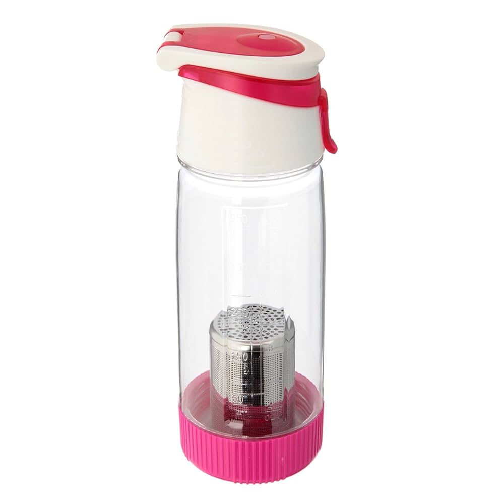 タンブラー型浄水器 シリカピュア450ml 携帯型浄水器　カートリッジ2本 Amazon | タンブラー型浄水器 シリカピュア(ﾋﾟﾝｸ) 450ml 携帯型