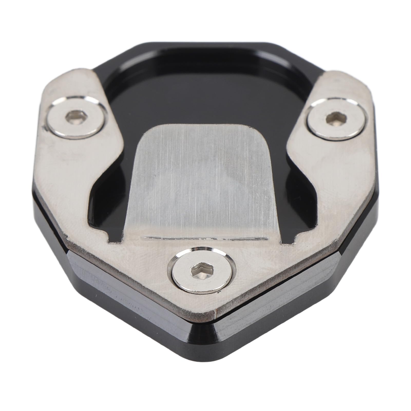 Podkładka Przedłużająca Stojak Motocyklowy, Podpórka ze Stopu Aluminium, Boczna Płyta Podnóżka dla Himalayan 20182023, SCRAM 411 20212024 z powiększoną podstawą zapewniającą