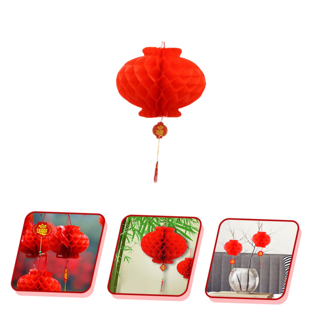 Hemobllo 150stücke Chinesische Papierlaternen Faltbare Runde Lampions Leuchtendem Für Frühlingsfest Hochzeiten Garten Und Innendekoration Zur Schaffung Einer Festlichen Atmosphäre