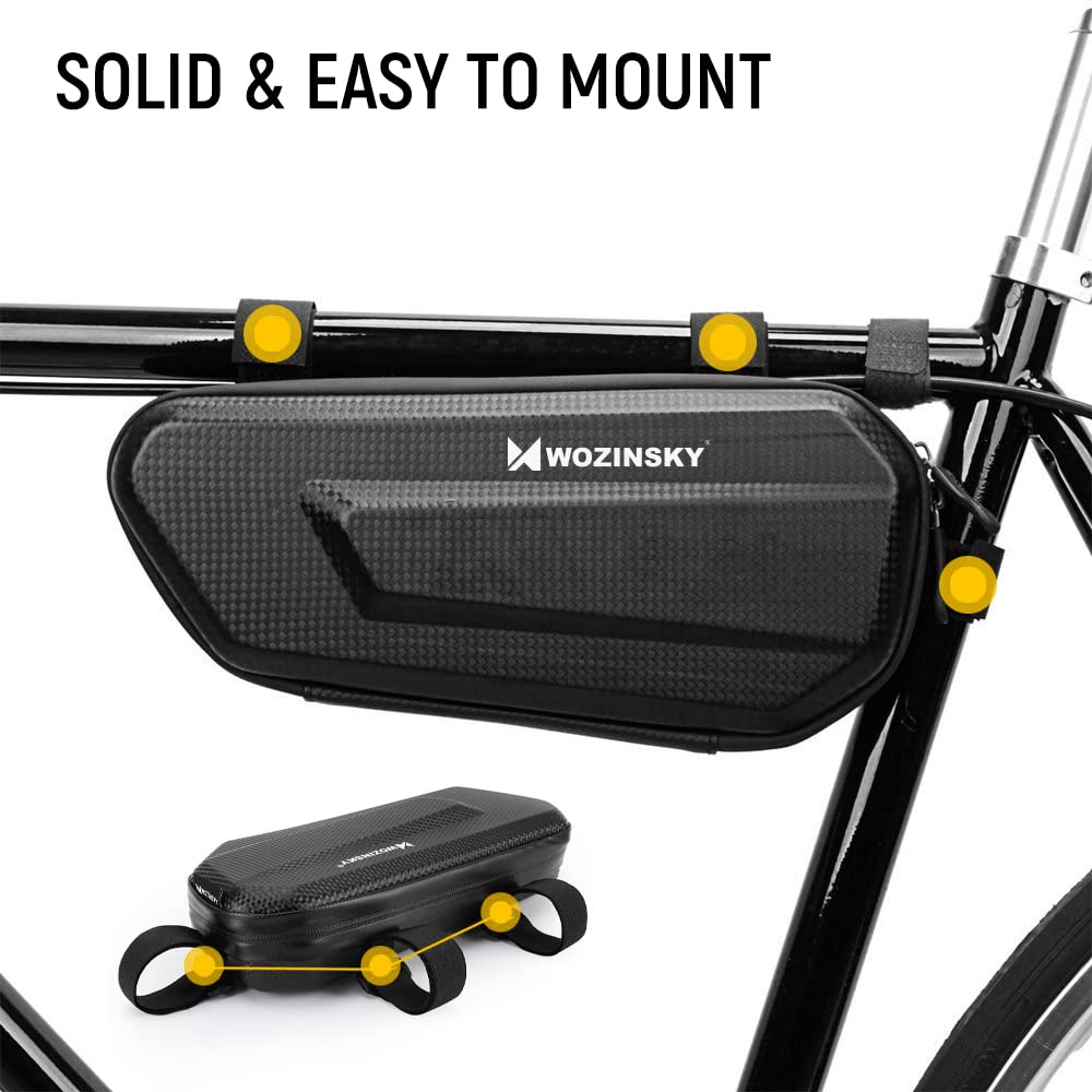 wozinsky fahrradtasche Rahmentasche Wasserdicht Tasche für Fahrrad, Mountainbike, ebike, MTB, Rennrad Bike Bag Fahrradhandytasche Fahrradtasche Rahmen 1,5 L Sport & Freizeit Varianten:500g Beutel Reithelme Vaude Am Moab Mid